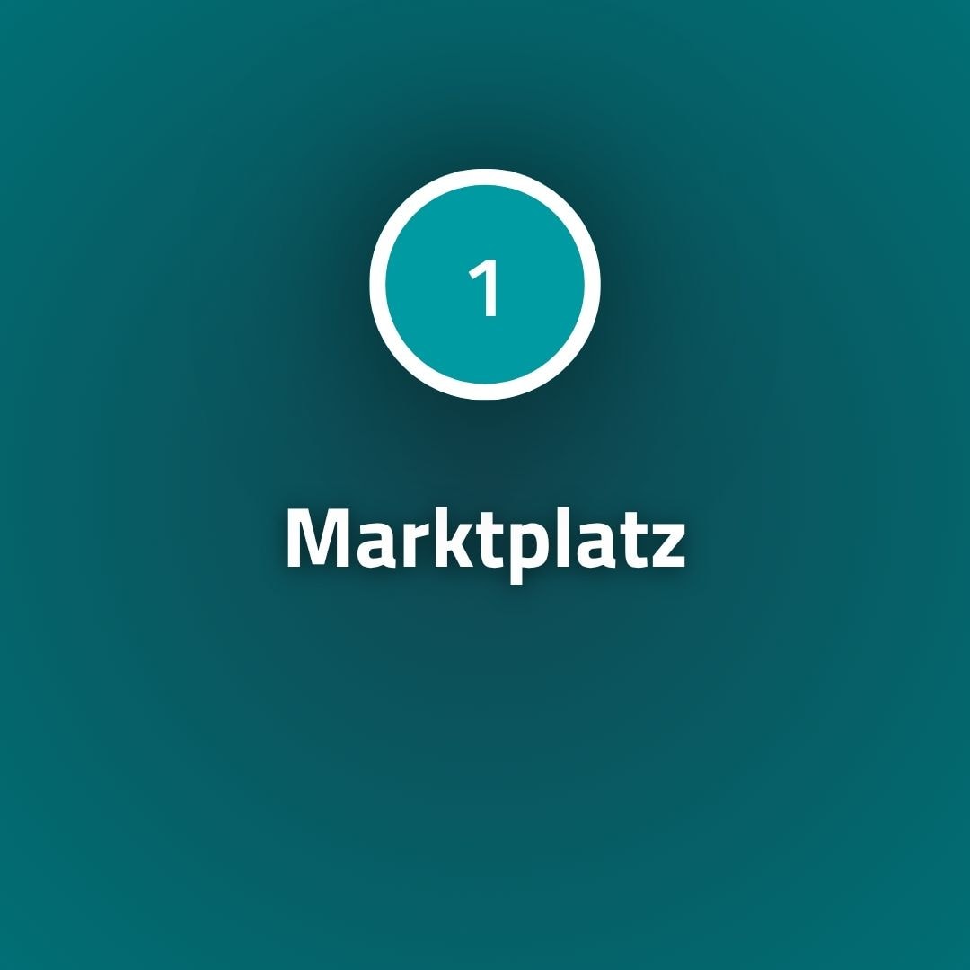 Marktplatz Titel-Slide