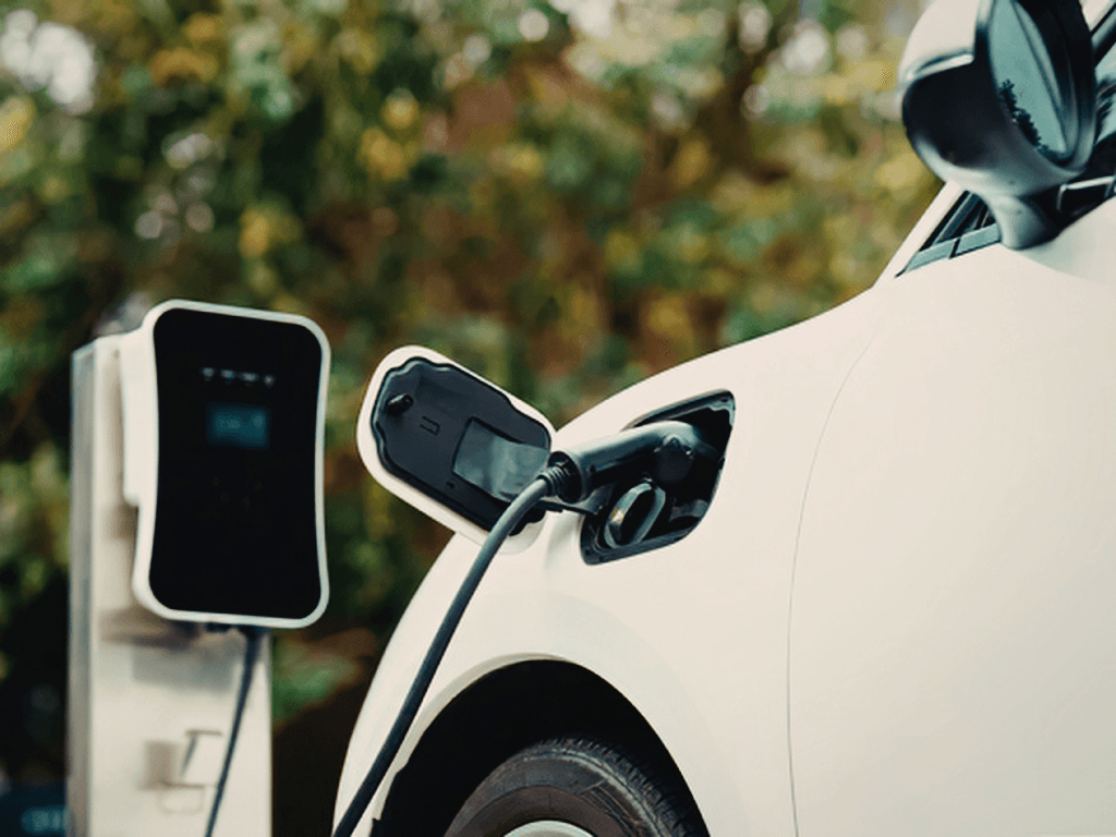 Elektroautos aufladen