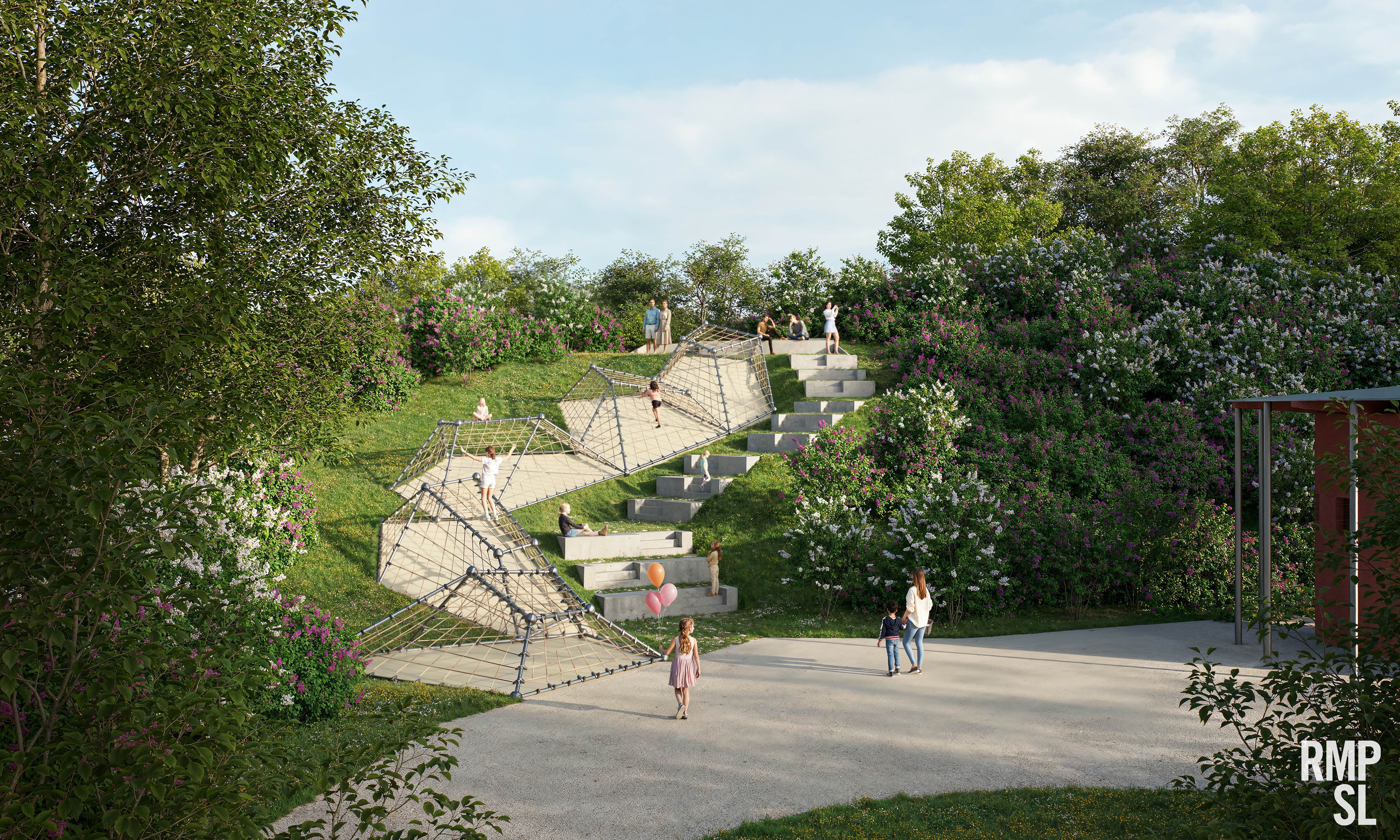 Spielplatz Rendering