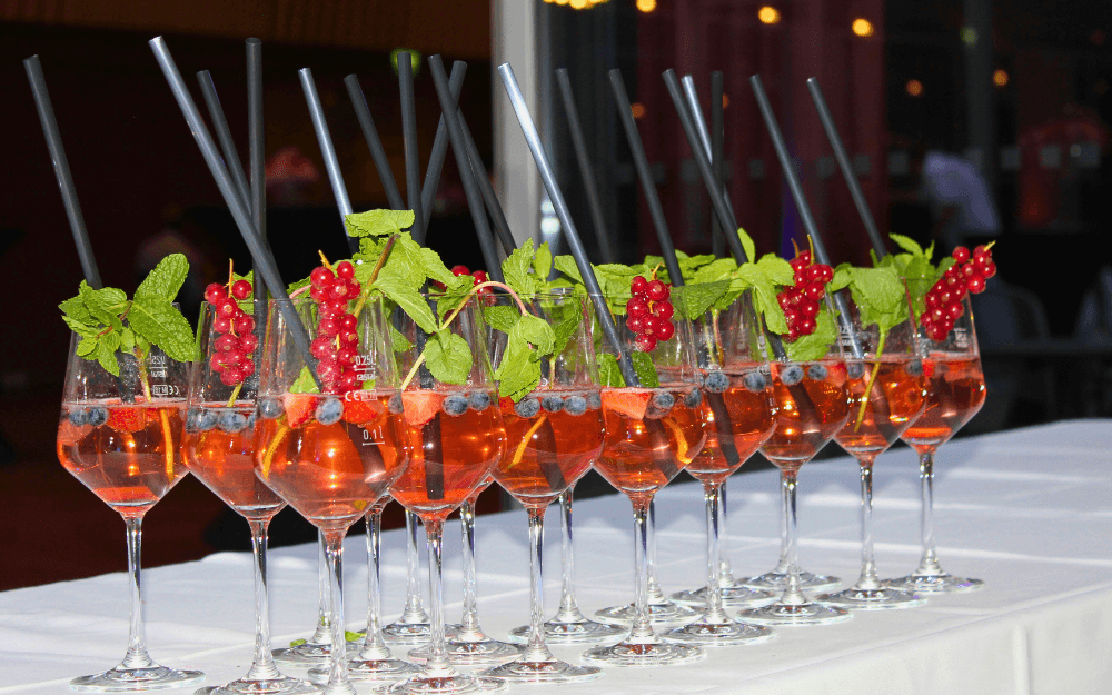 Aperitif angerichtet