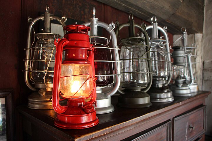 Licht im Haus im Fränkischen Freilandmuseum