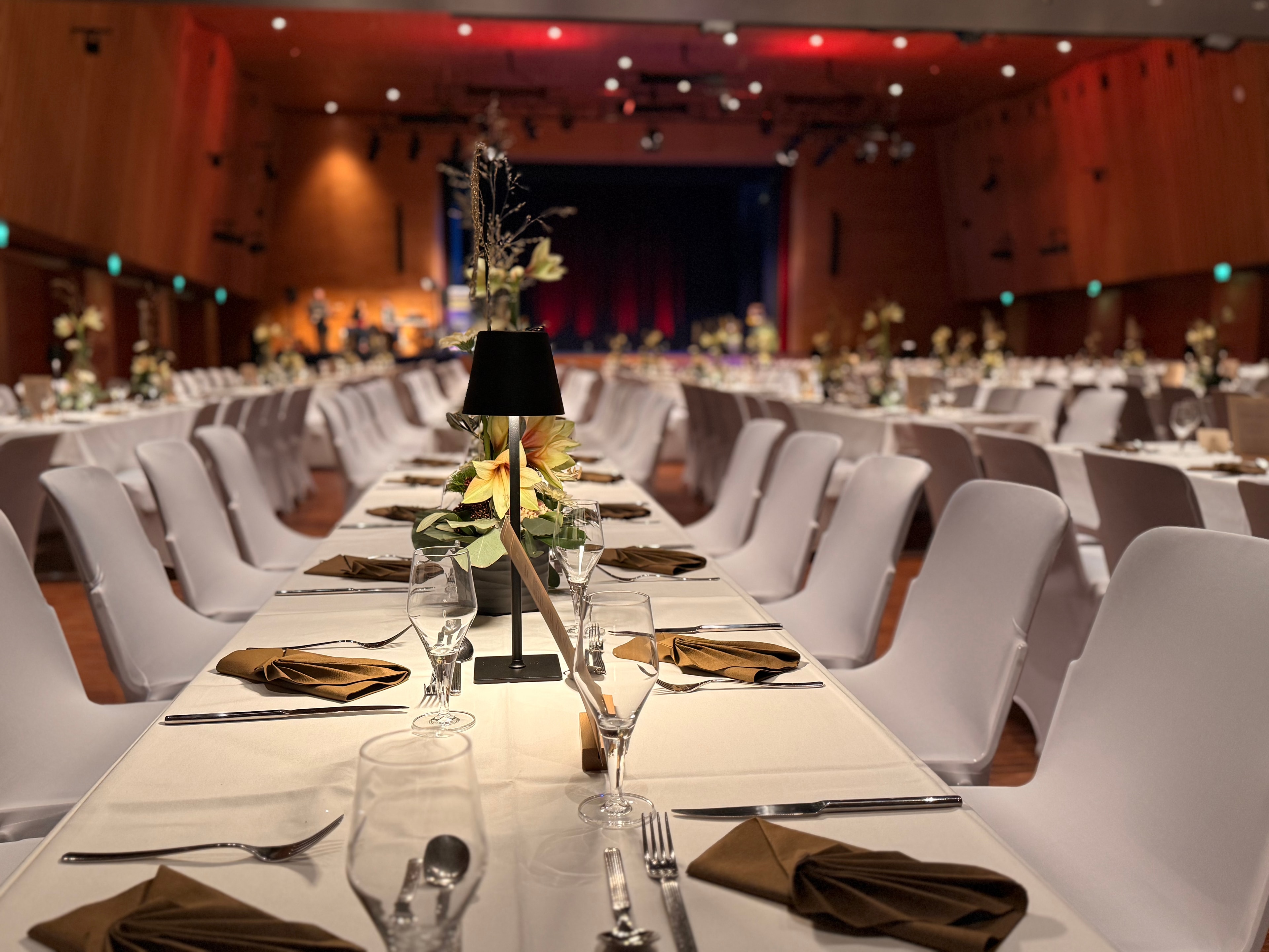 Großer Saal dekoriert