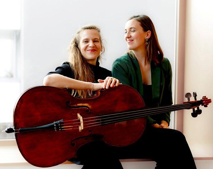 Musik in Fränkischen Spitalkirchen. Duo Jordan & Saladin.