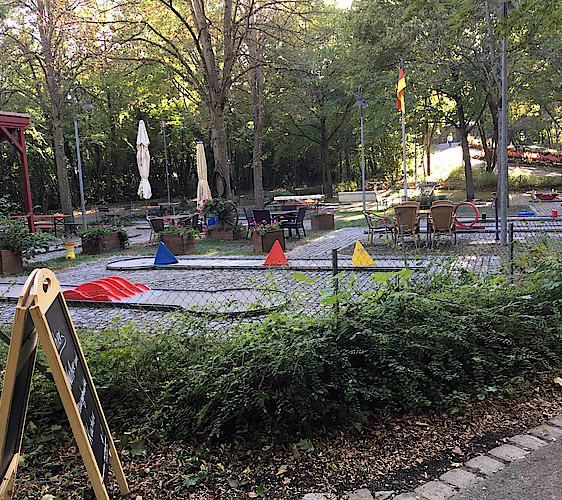 Minigolf im Kurpark
